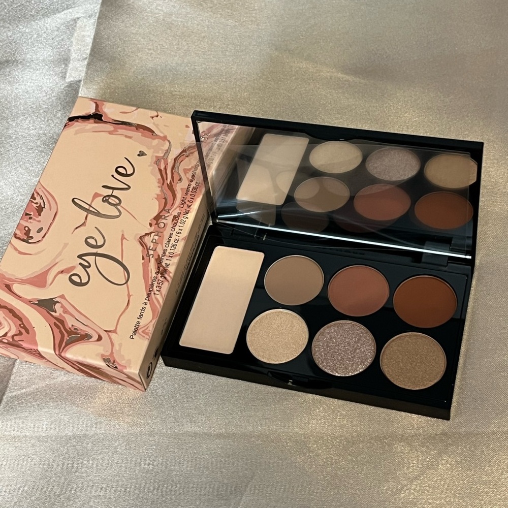 SEPHORA COLLECTION Eye Love Eyeshadow Palette: Light Warm (BRAND BEW IN BOX)
